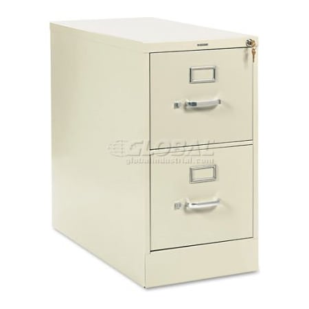 Hon 28-1/2in 2 Drawer Vertical File - Letter - Putty HON212PL